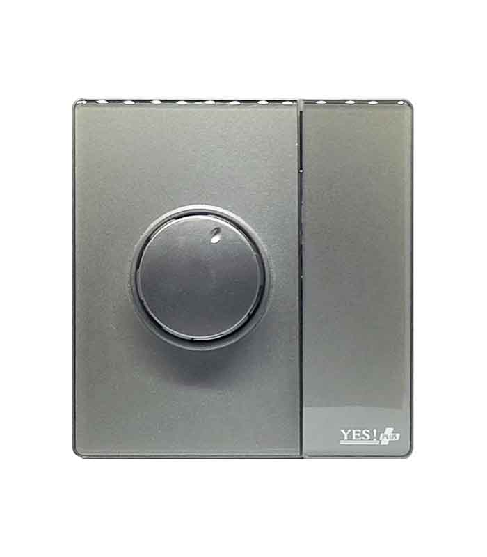 YES J-2 UK SILVER SERIES - FAN DIMMER OR REGULATOR