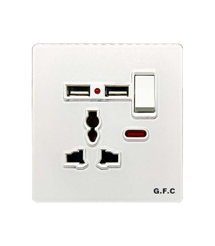 GFC F-22 SERIES - 5 PIN MULTI USB SOCKET