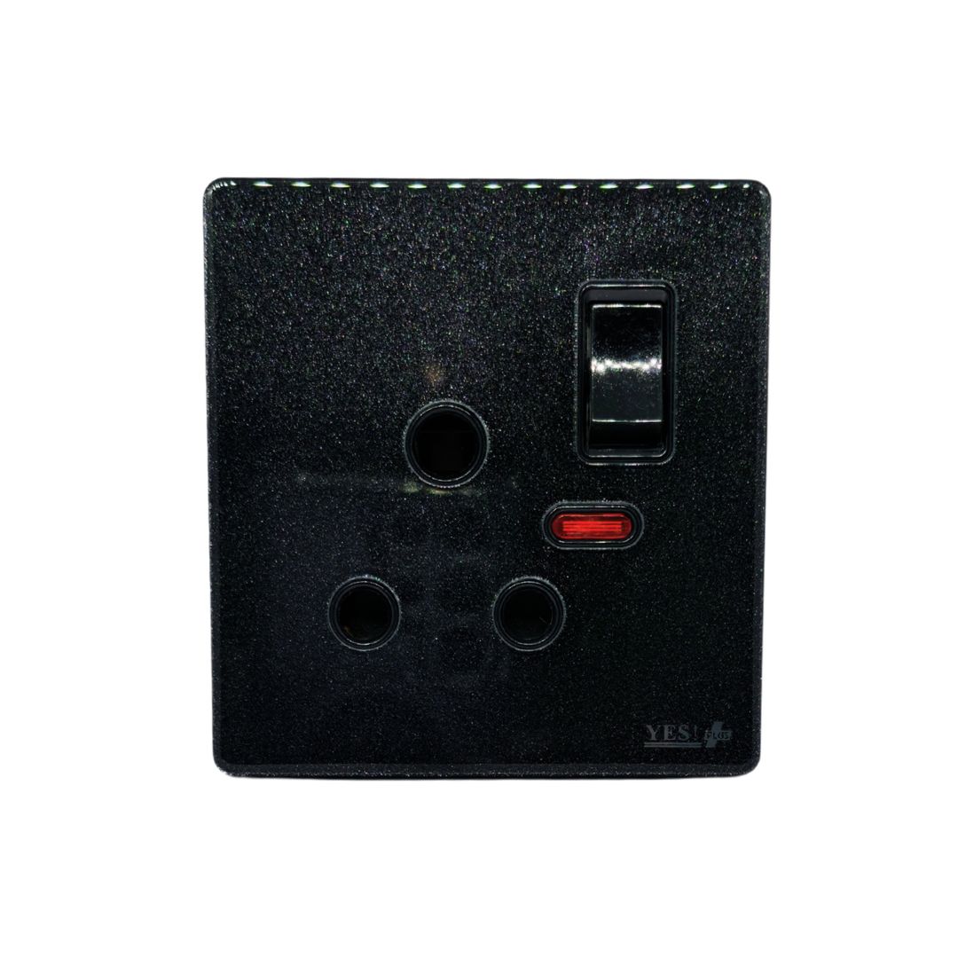 YES K-3 SERIES - 3 PIN ROUND AC SOCKET