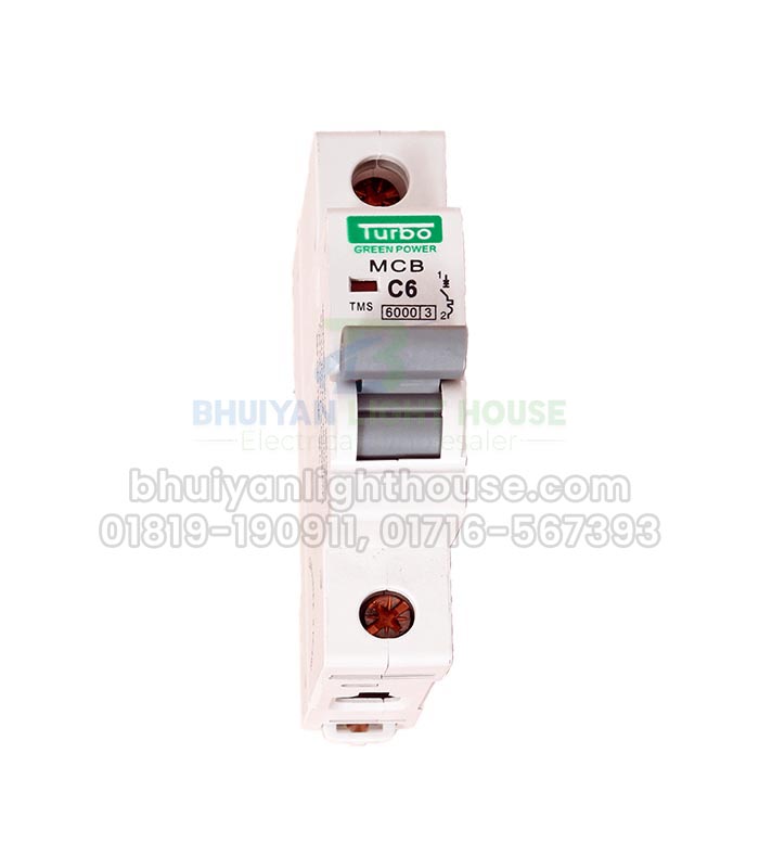 Turbo Brand MCB Single Circuit Breaker