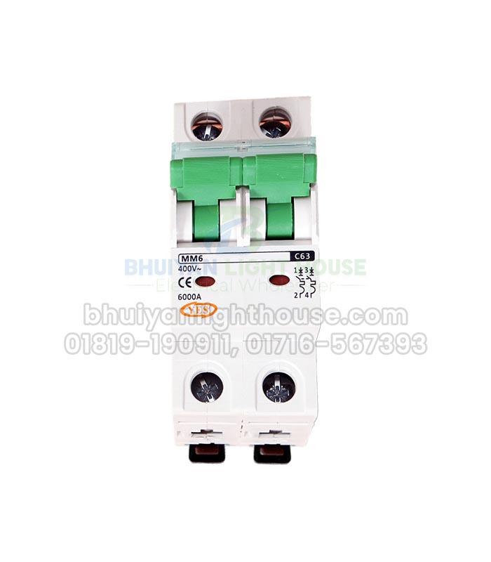 Yes Brand Circuit Breaker Double Pole