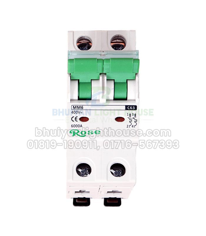 Rose Brand Circuit Breaker Double Pole