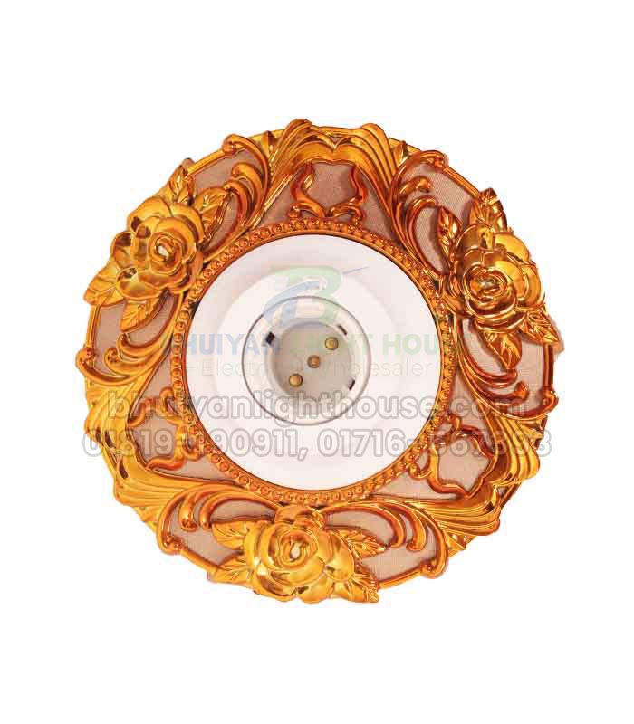 One Plus Brand China Holder 2 in 1 (Pin & Pach) - Golden Rose