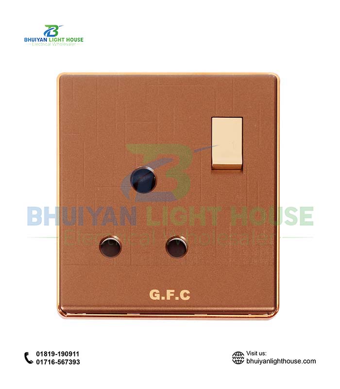 GFC F-19 SERIES - 3 PIN ROUND AC SOCKET