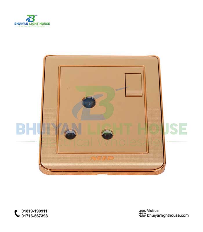 NEED PREMIER SERIES - 3 PIN ROUND AC SOCKET