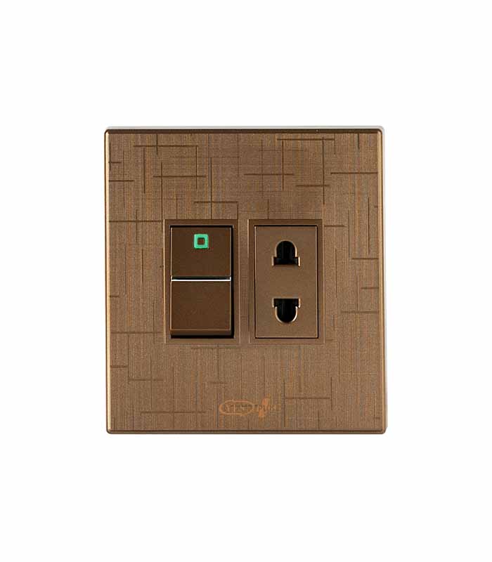 YES G-2 MARVEL GOLD SERIES - 2 PIN SWITCH & SOCKET