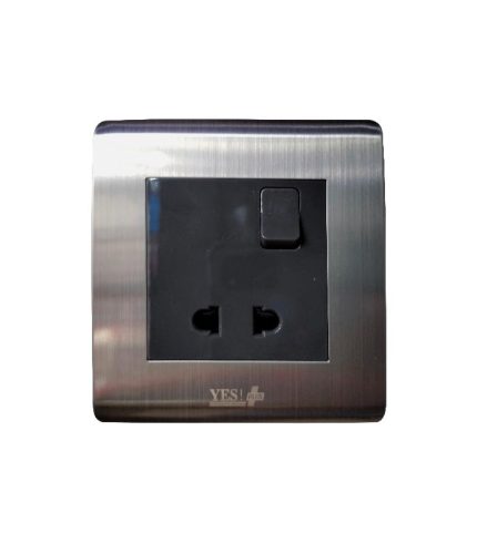 Yes SS Steel 2 Pin Switch Socket (Yes H1 Model)
